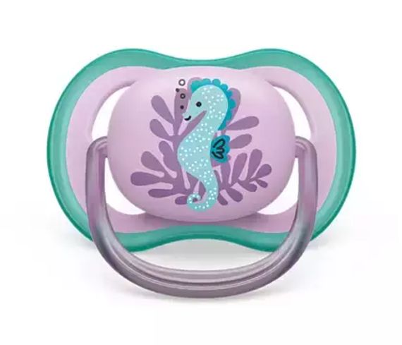 Əmzik\ ultra air soother, 6-18m, girl, 1-pack
