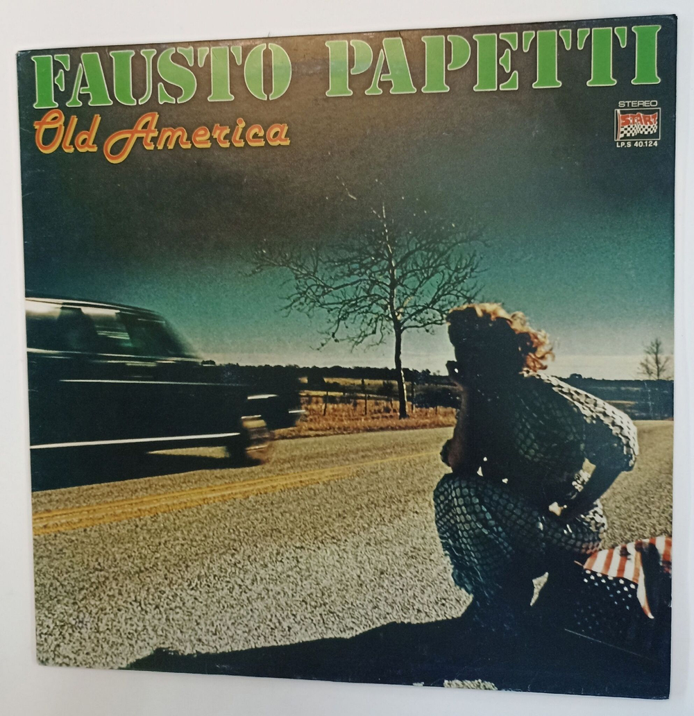 Винтажная виниловая пластинка LP Fausto Papetti Old America (Italy 1981)
