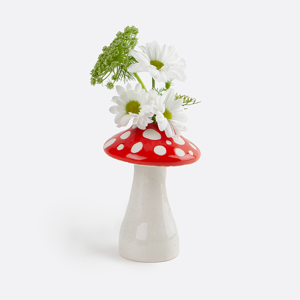 Ваза для цветов amanita, 15 см