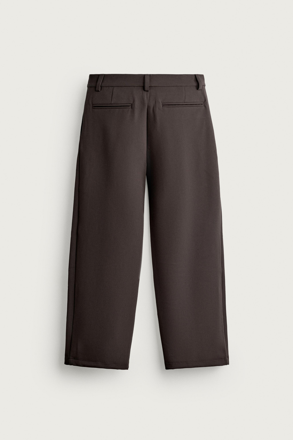 БРЮКИ WIDE FIT С БОКОВЫМИ СКЛАДКАМИ — ZARA