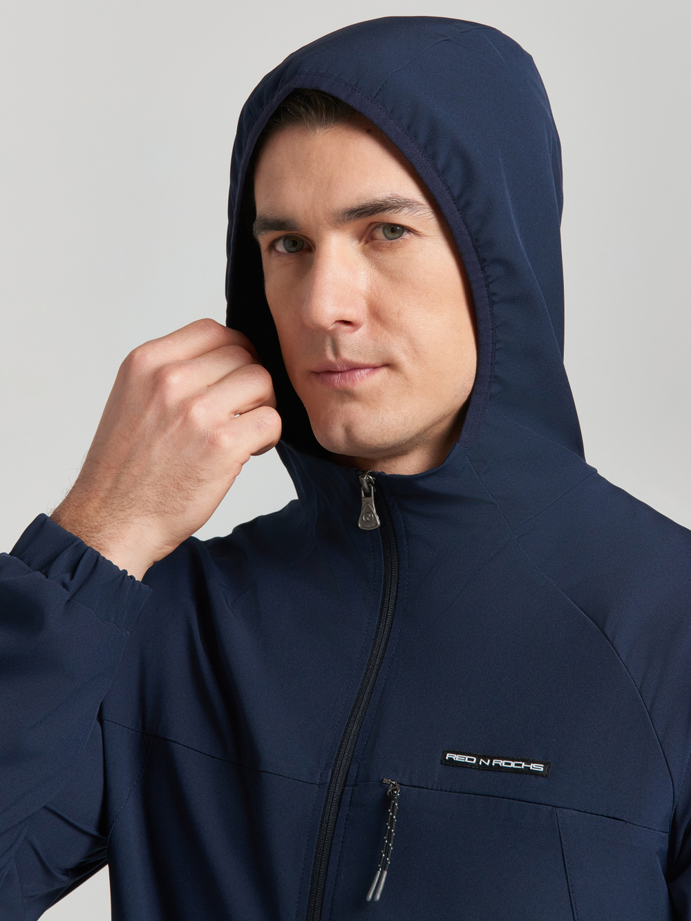Спортивный костюм мужской 15M-RR-1377/1 RED-N-ROCK'S темно-синий