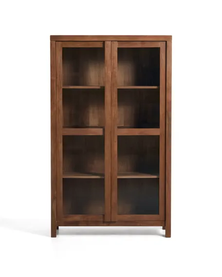 Витрина Norani 185х110 см, массив акации