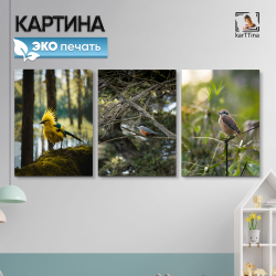 Картина karTTina "Летняя зарисовка", 150 см х 70 см