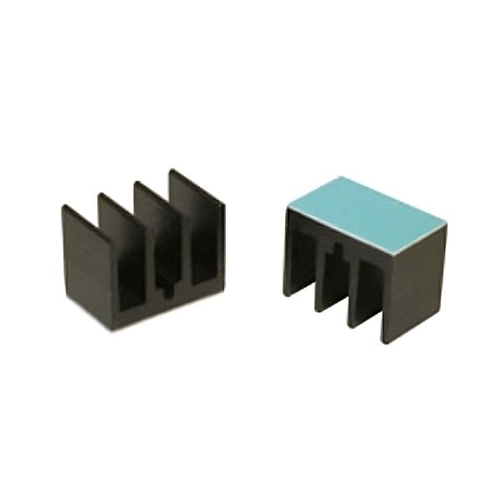 Радиатор для чипов и микросхем самоклеющийся Coolian 16x10x12mm