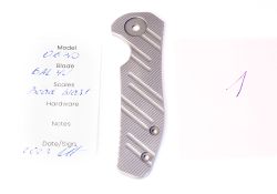 Накладка кастомная для Zero Tolerance 0630 ZT0630 титанфотография - 1