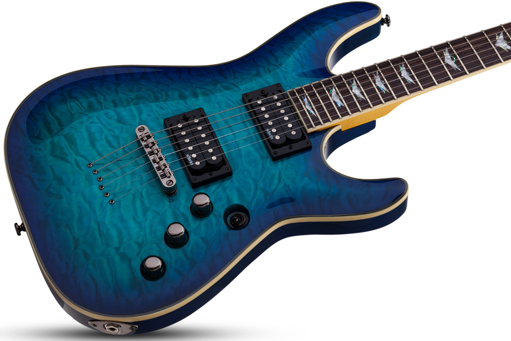 Schecter OMEN EXTREME-6 OCEAN BLUE BURST