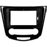 Комплект рамки с разъёмами 10" Nissan Qashqai 2013-2022 кондиционер