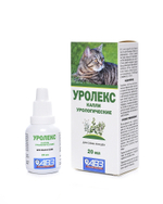УРОЛЕКС Капли урологические для кошек и собак, 20 мл