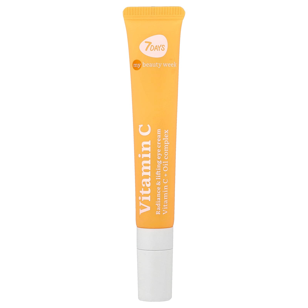 7Days Beauty, подтягивающий и сияющий крем для кожи вокруг глаз с витамином C, 18 мл (0,6 жидк. унции)