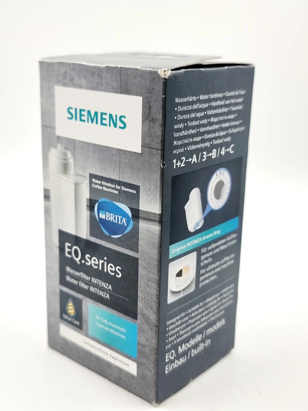 Фильтр для мягкой воды для кофемашины Brita Saeco Philips Siemens Bosch TZ70033 TZ70003 TCZ7003 Serien EQ.3 CV7760N s300 S500