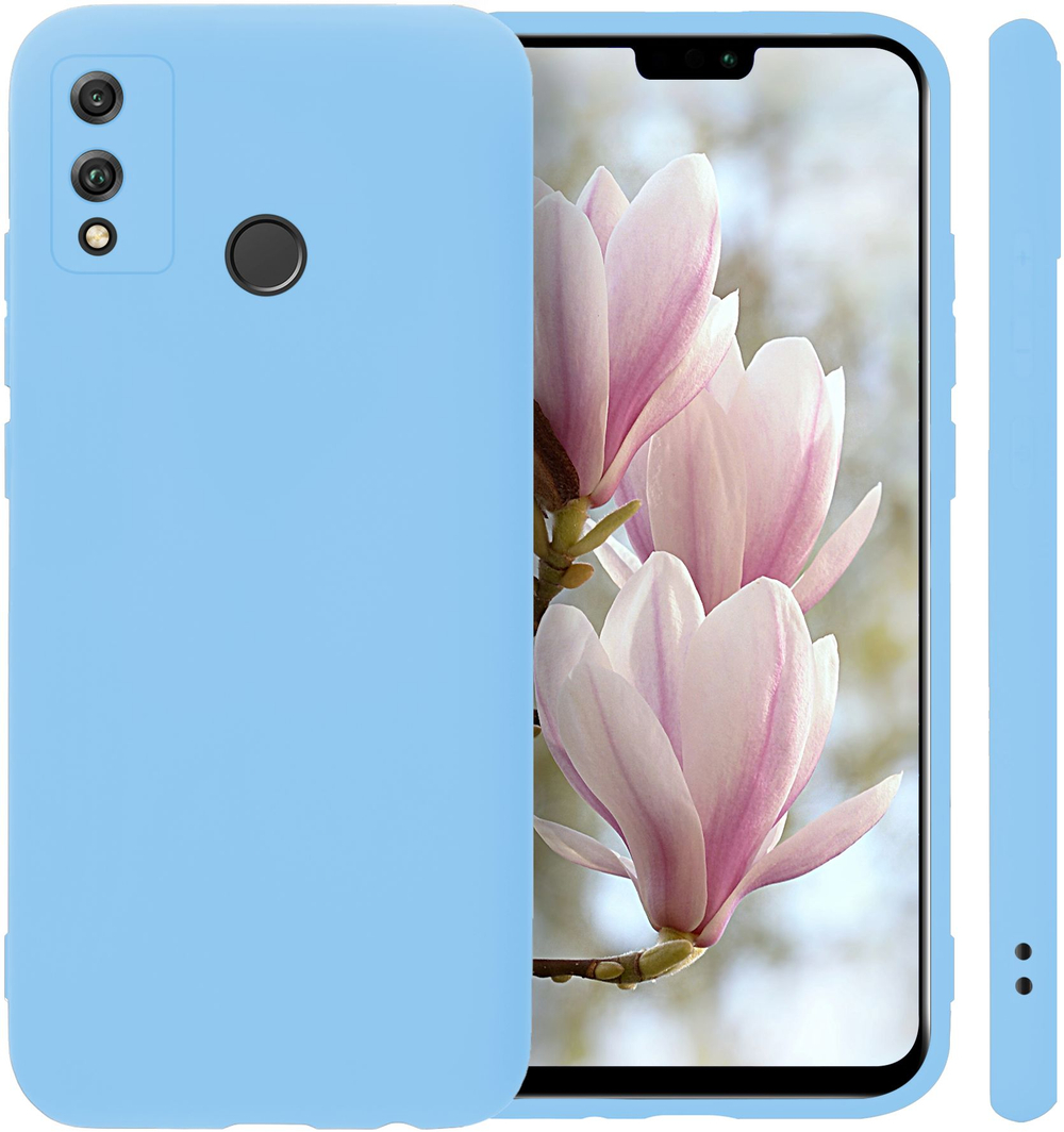 Мягкий Soft Touch чехол из силикона для HONOR 8X и 9X LITE (не X8!) с бархатной подкладкой