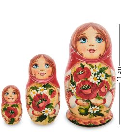 МР-16/25-A Матрешка 3м «Мария с маками»