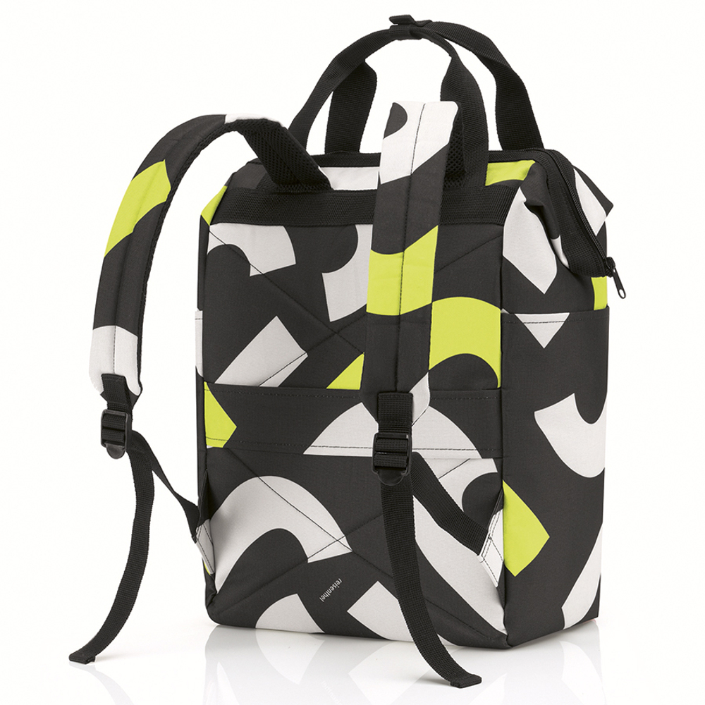 Рюкзак allrounder r large signature  bold yellow