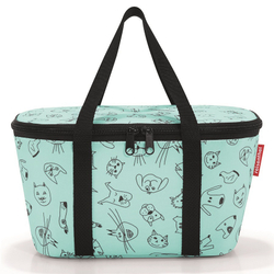 Термосумка детская coolerbag xs cats and dogs mint