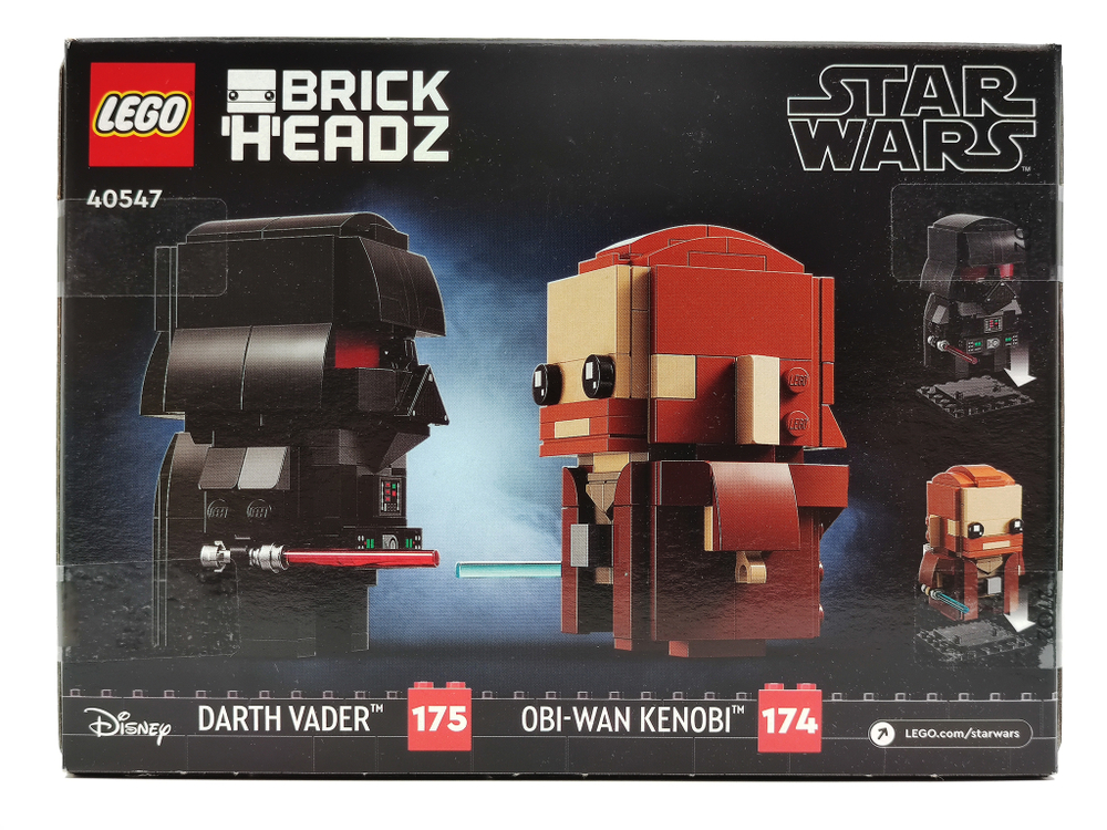 Конструктор LEGO Star Wars 40547 Оби-Ван Кеноби и Дарт Вейдер