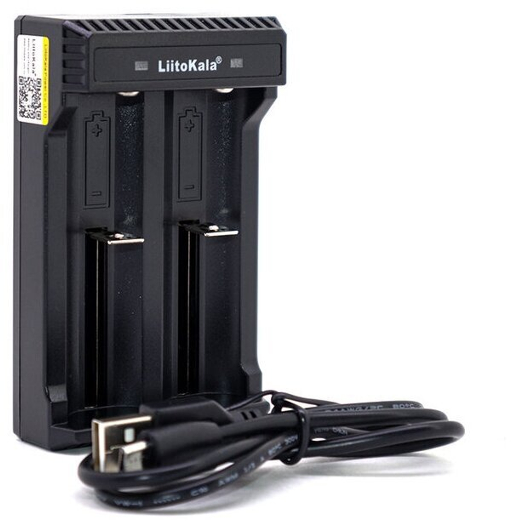 Портативное зарядное устройство LiitoKala Lii-L2 (2 слота, microUSB)