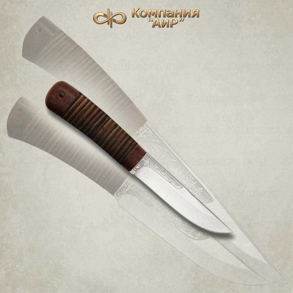 Цена наНож Шашлычный малый, АиР, кожа, 100х13м