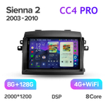 Teyes CC4 Pro 9" для Toyota Sienna 2003-2010