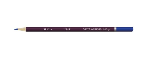 Карандаш цветной художественный заточенный, 6 шт, 517 Лак синий (Lake blue), Vista-Artista Gallery VGCP