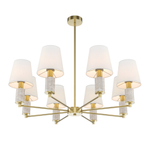 Люстра на штанге Maytoni Lira MOD483PL-08BS