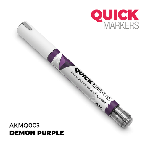 Акриловый маркер AK Interactive Quick Marker Demon Purple