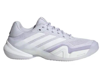 Женские Кроссовки теннисные Adidas Barricade 14 W Clay - frozen purple/cloud white/aurora ink