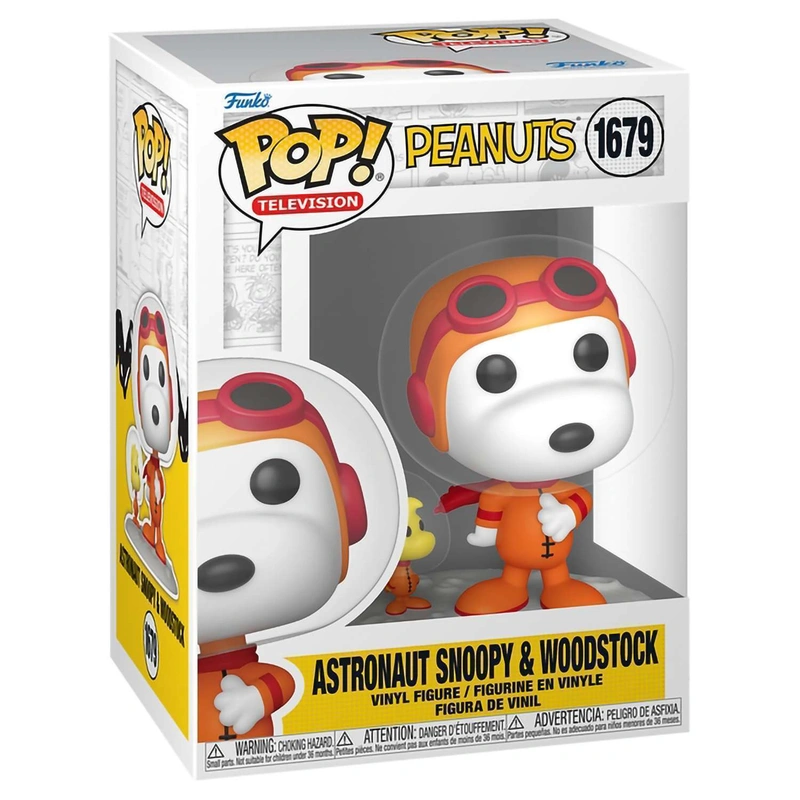 Funko POP! Peanuts S7 Astronaut Snoopy & Woodstock (1679)
