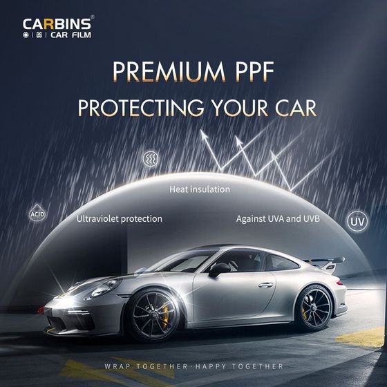 Carbins Color PPF Satin Army Green MF 12C хаки зеленая матовая цветная полиуретановая защитная антигравийная пленка