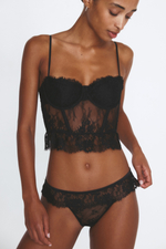 Кружевные трусы-стринги, 2 шт. — Светло-коричневый — H&M 1346220