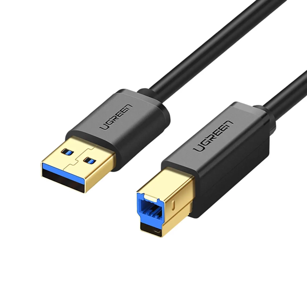Кабель USB 3.0 - USB 3.0 A/B, 1м, UGREEN 30753