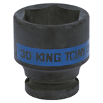 KING TONY (453530M) Головка торцевая ударная шестигранная 1/2", 30 мм