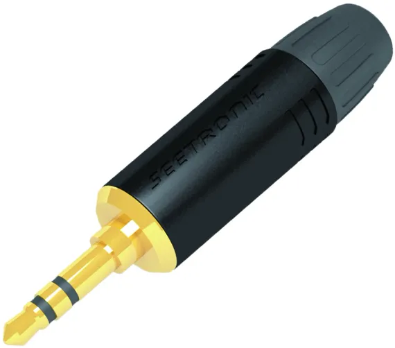 Seetronic MTP3C-BG Кабельный разъем mini Jack 3.5 мм, 3-х контактный (стерео)