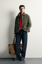 КУРТКА-РУБАШКА СВОБОДНОГО КРОЯ С КАРМАНАМИ — ZARA · 1063/502
