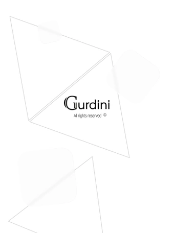Чехол книжка для iPad mini 6/7 Gurdini Origami Case Синий