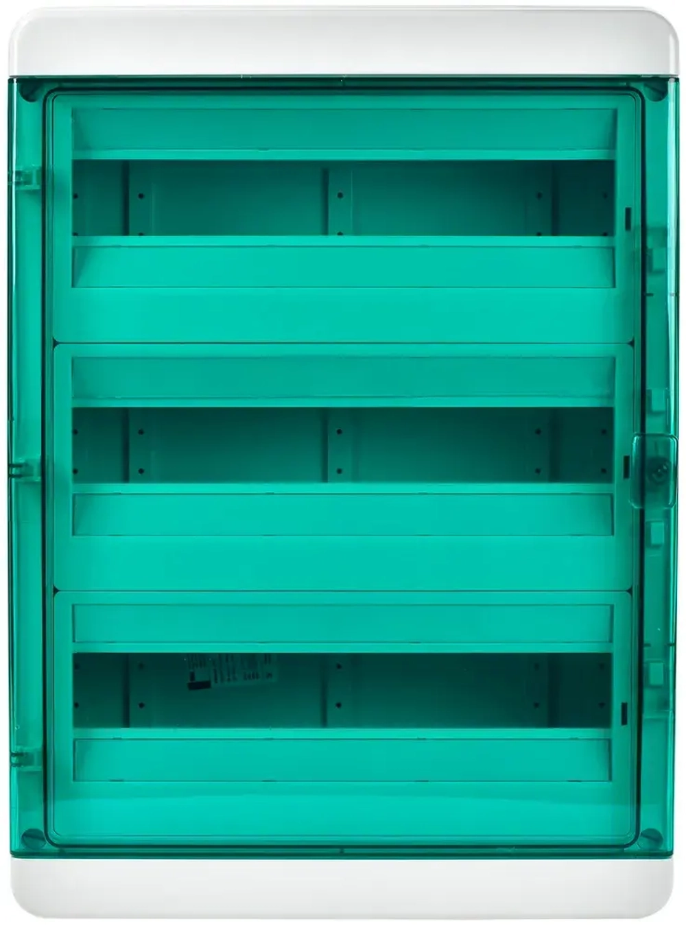 Корпус пластиковый КМПн-54 IP65 зеленая прозрачная дверь TEKFOR IEK