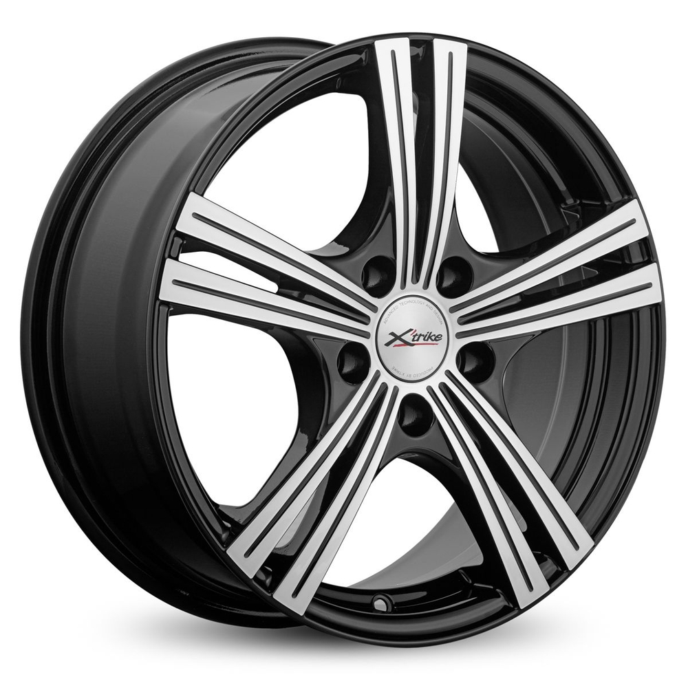 Диск Литой Xtrike X-112 6.5 x R16 5x114.3 D67.1 ET45 BK/FP
