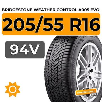 Bridgestone Weather Control A005 Evo 205/55 R16 94V XL