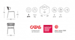Кресло плетеное Scab Design Lisa Club, антрацит, графит