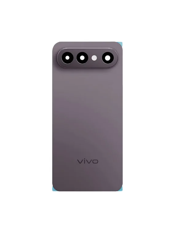 Задняя крышка для Vivo X300 FE Черная (Black) со стеклом камеры