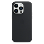 Кожаный чехол с поддержкой MagSafe Apple Leather Case для iPhone 14 Pro, Midnight (Темная ночь)