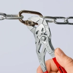 Клещи переставные-гаечный ключ хромированные 180 мм Knipex 86 03 180 SB
