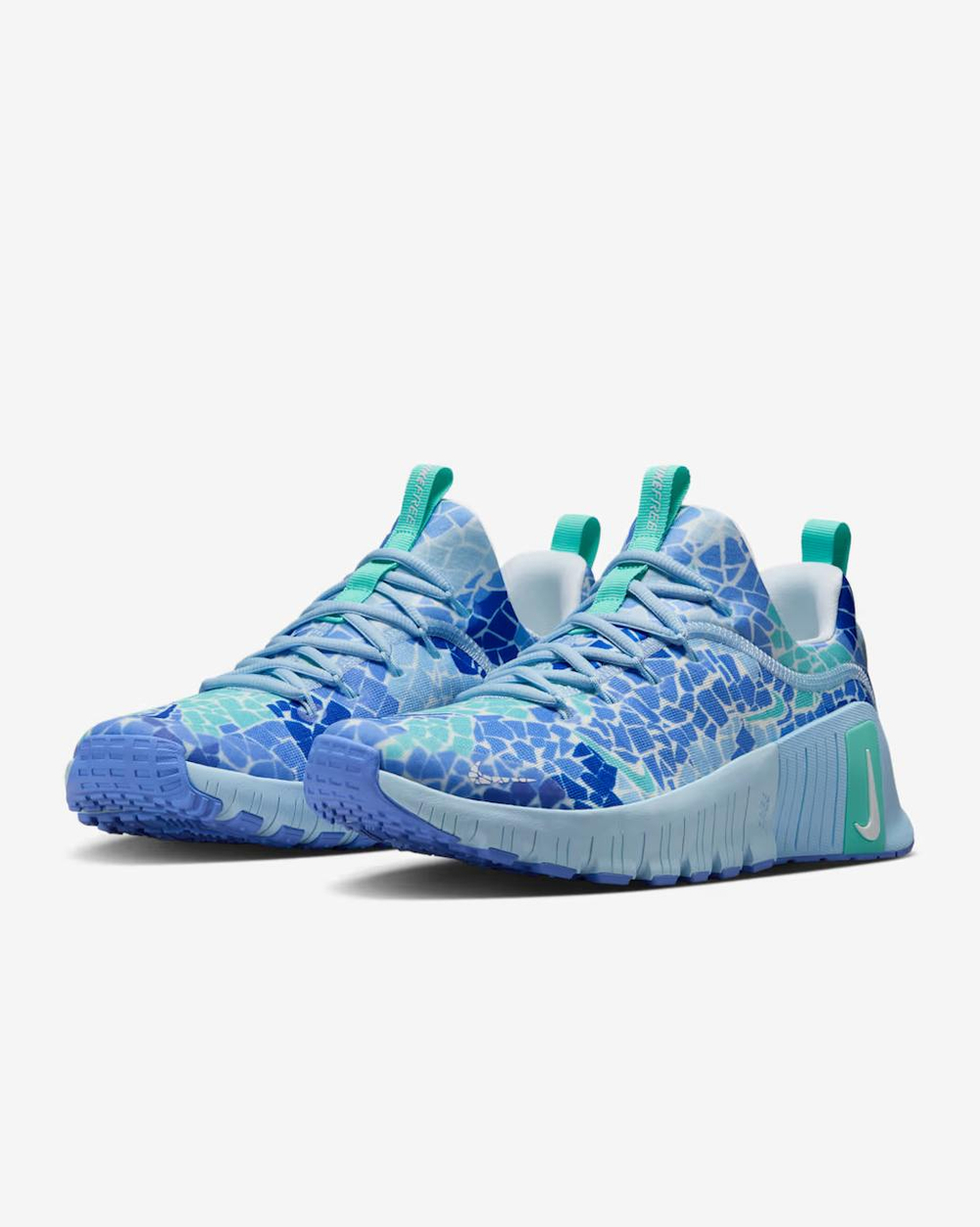 Кроссовки женские Nike Free Metcon 6 (Сине-Голубые)