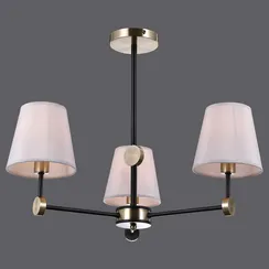 Потолочная люстра  IL0394-3CSQ-24 BK AB CASTOR ILLUMICO