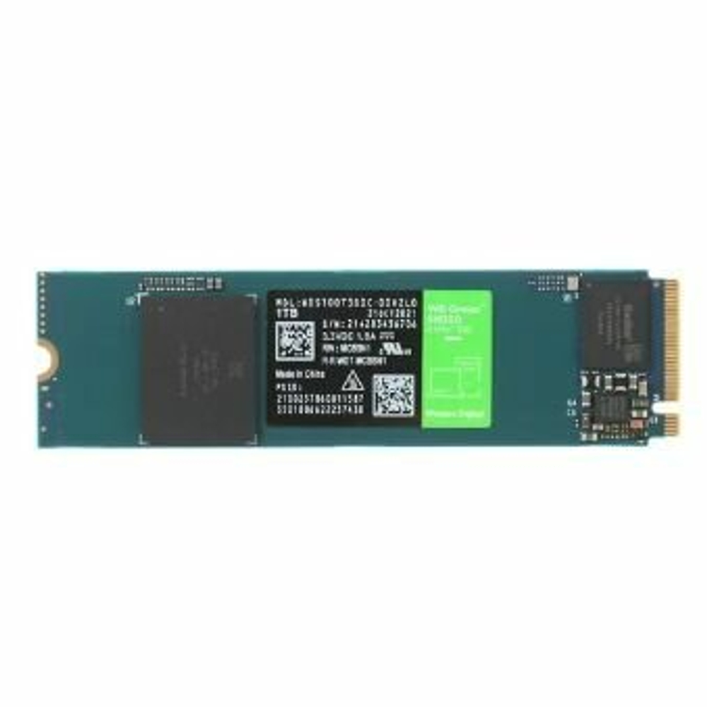 SSD WESTERN DIGITAL WD Green SN350, 1 ТБ, M.2, PCIe, NVMe, WDS100T3G0C