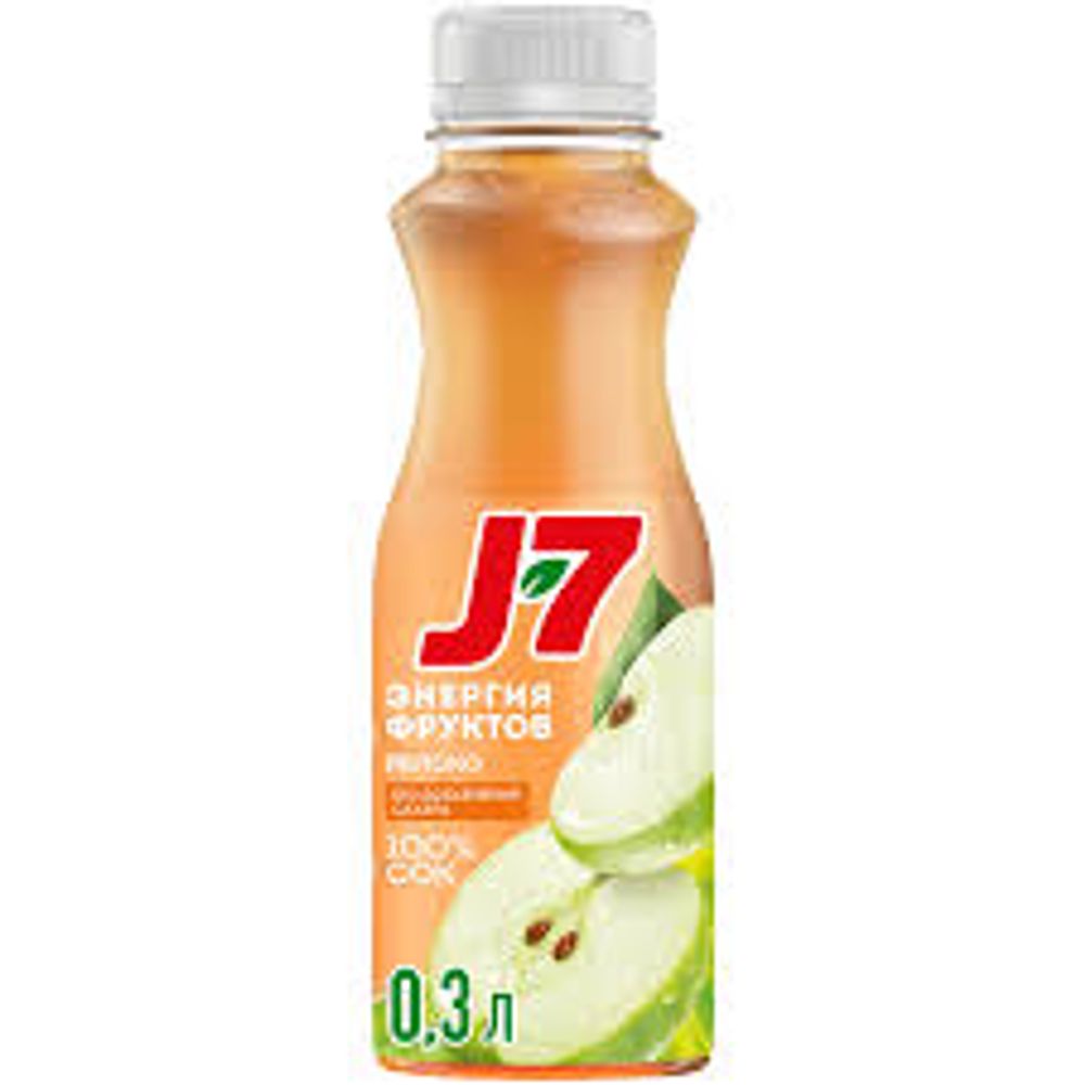 Сок Яблоко без сахара J7 0,3л