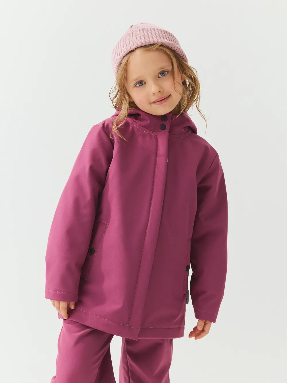 Парка Softshell демисезонная "Ягодный"