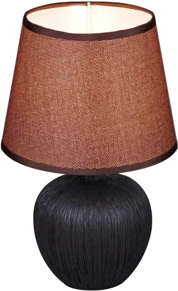 Интерьерная настольная лампа 98570-0.7-01 dark brown Reluce
