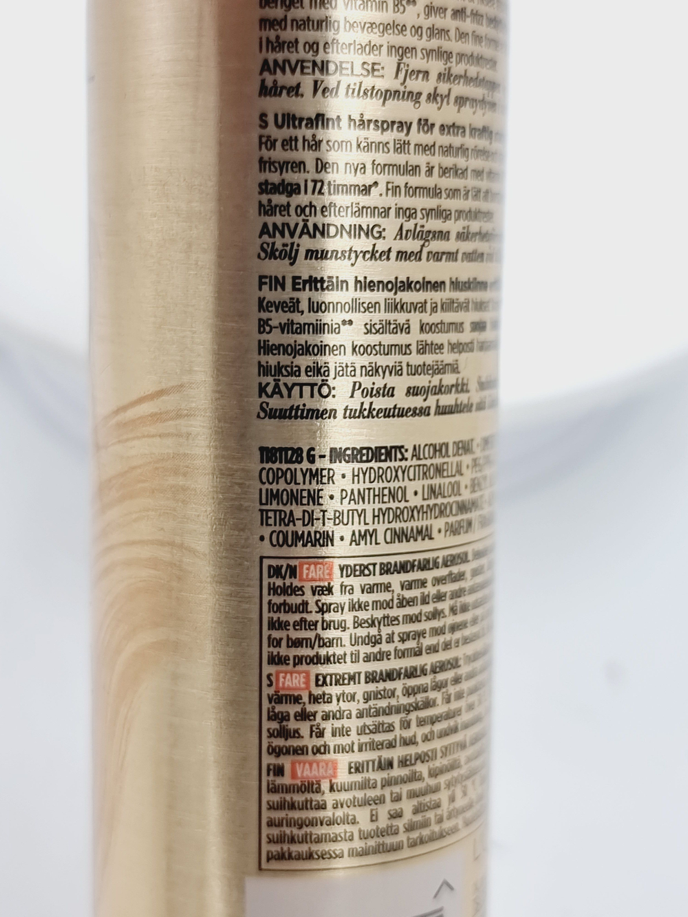 Лак для волос L'ORAL Elnett Extra Strong с витамином B5, 75 мл (Франция)