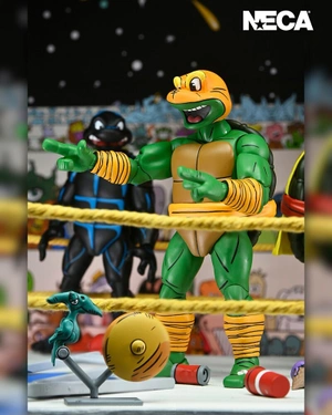 Фигурка NECA (Archie Comics) TMNT: Stump Wrestling Turtles (4-Pack)