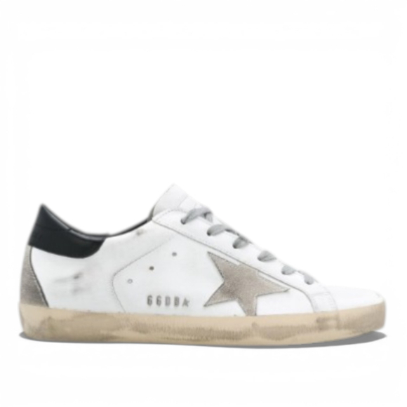 Кеды Мужские GOLDEN GOOSE 'SUPERSTAR' BLACK BACKDROP